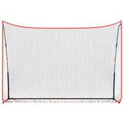 vidaXL Golf Practice Net Black and Red 120.1"x35.8"x83.9" Polyester-1