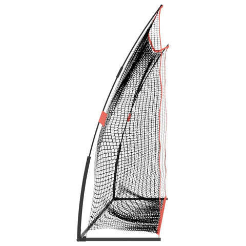vidaXL Golf Practice Net Black and Red 120.1"x35.8"x83.9" Polyester-2