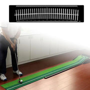 Golf Putting Mat Golf Hitting Mat Courtyard Golf Training Aid Home Improving Skills Velvet Mat for Golf Practice