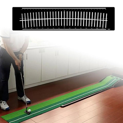 Golf Putting Mat Golf Hitting Mat Courtyard Golf Training Aid Home Improving Skills Velvet Mat for Golf Practice