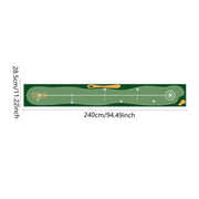 Golf Putting Mat Gift for Golfer Golfing Accessory Lightweight Portable Improve Putting Accuracy Training Aid for Park Lawn Home