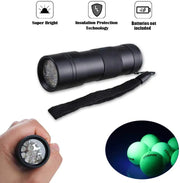 6 Packs Glow Golf Balls for Night Sports Tournament Fluorescent Glow In The Dark Long Lasting Bright Luminous Night Golf Ball