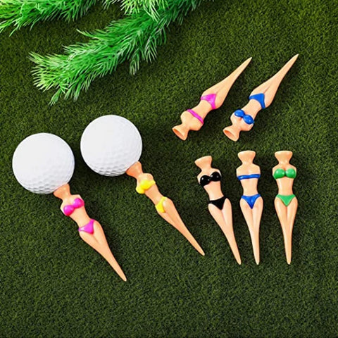 Funny golf tees