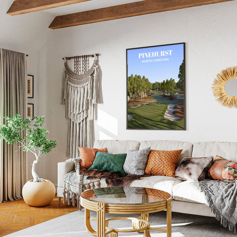 Pinehurst NC - Golf Course Poster-1