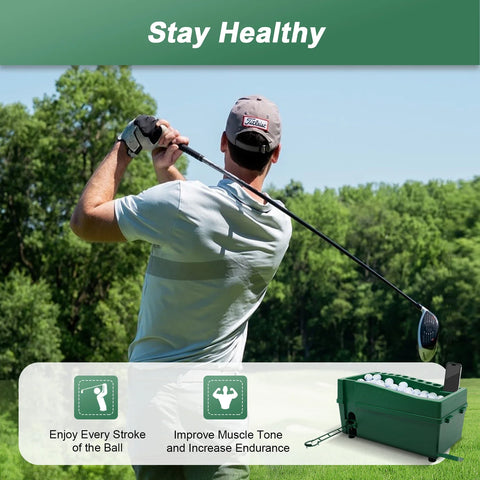 Automatic Golf Tee Machine, perfect for a long range session