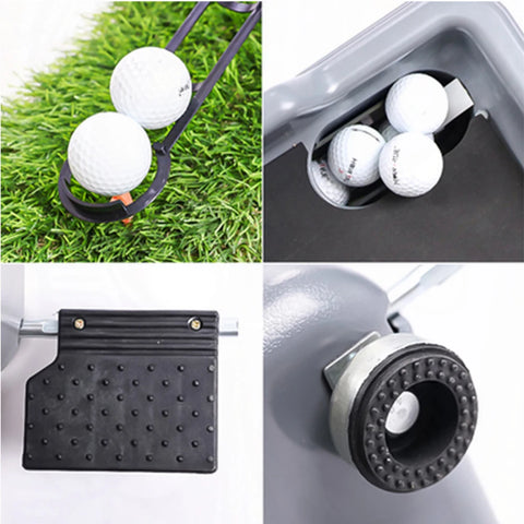 Golf ball semi-automatic delivery machine Golf ball semi-automatic supply machine Large capacity golf driving range gray green