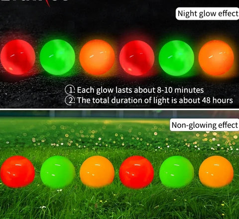 Golf Park Ball Diameter 60 MM Various Styles Multi Color Optional Park Ball And Ball Retriever Grabber Tees