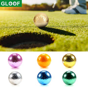 GLOOF 10Pcs Dia About 42.7mm Golf Balls,Long Distance Golf Ball for Golf Shot Game