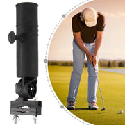 Golf Trolley Umbrella Stand Universal Golf Umbrella Holder Clip Golf Push Cart Umbrella Mounting Attachment Golf Accessories