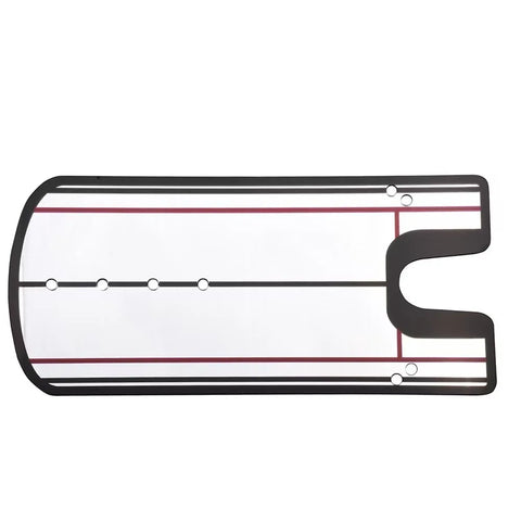 Golf Putting Alignment Mirror, Portable Practice Trainer, Alignment Tool 14.5cm x 30cm