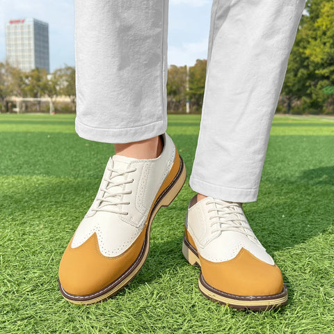 Golf shoes anti slip breathable outdoor motion shoes men's four season casual fashionable comfortable oversized sports shoes