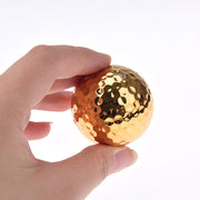 1pc golf balls novel ball golf equipment gold color Gold Golf balls
