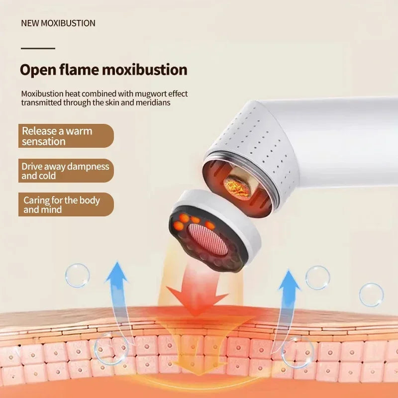 Portable Moxibustion Scraping Massager 