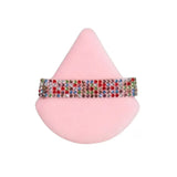 Diamond Triangle Powder Puff Velvet