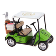 1/36 Golf Model Car Mini Pullback Action Golf Cart Model Kids Toy Easy Operation with Light Music Safe for Children Holiday Gift