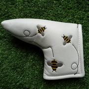 bee golf headcover, nice way to protect you putter with style