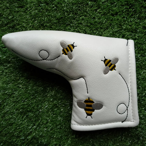 bee golf headcover, nice way to protect you putter with style