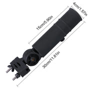 Golf Trolley Umbrella Stand Universal Golf Umbrella Holder Clip Golf Push Cart Umbrella Mounting Attachment Golf Accessories