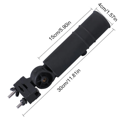 Golf Trolley Umbrella Stand Universal Golf Umbrella Holder Clip Golf Push Cart Umbrella Mounting Attachment Golf Accessories