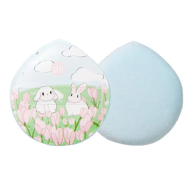 Diamond Triangle Powder Puff Velvet