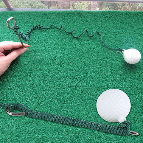 Golf Driving Ball Swing Hit Training Aid Portable Golf Practice Training Rope Ball Air Flow Golf Balls For Practice Accessories