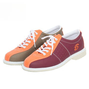 Bowling shoes are comfortable and can be used as a gift for lovers and husbands. They are also lightweight golf shoes.