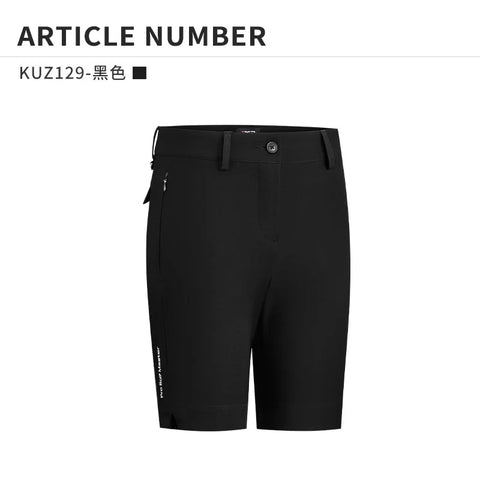 PGM Golf Shorts Women's Summer Sports Shorts Split Hem Split Pants Clothing Waterproof Elastic Women's Pants