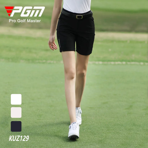 PGM Golf Shorts Women's Summer Sports Shorts Split Hem Split Pants Clothing Waterproof Elastic Women's Pants