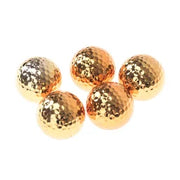 1pc golf balls novel ball golf equipment gold color Gold Golf balls