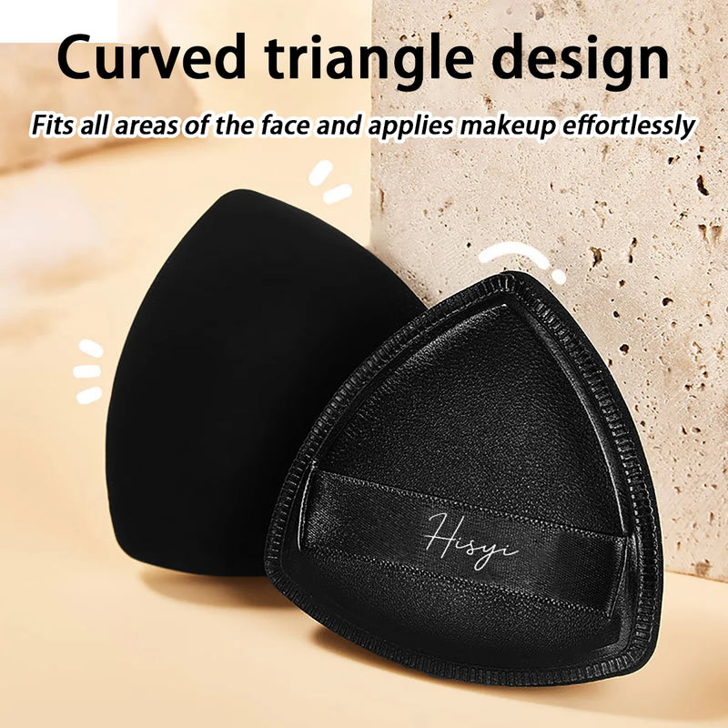 Black Triangle Powder Puff Facial Makeup Sponge 