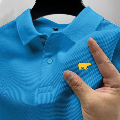 Golf Short Sleeve Men's T-shirt Comfortable Sportswear Breathable Blouse Casual Fashion Novelty Summer High Quality 2024