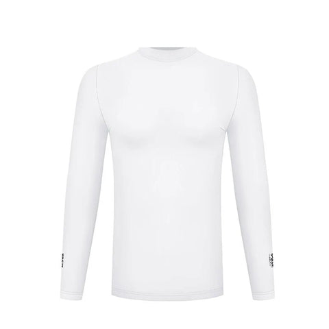 Golf Shirts for Men Summer Sun Protection Anti-UV Golf Tops Man Ice Silk Long Sleeve T Shirts