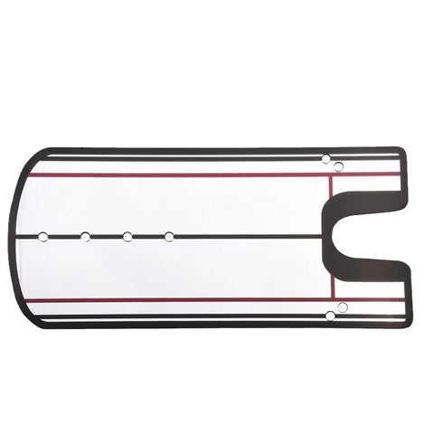 Golf Putting Alignment Mirror, Portable Practice Trainer, Alignment Tool 14.5cm x 30cm