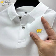 Golf Short Sleeve Men's T-shirt Comfortable Sportswear Breathable Blouse Casual Fashion Novelty Summer High Quality 2024
