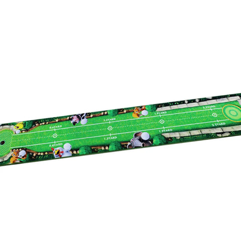 Golf Putting Mat Foldable Storage Golfing Supplies Lightweight Golf Practice Mat for Park Office Indoor Outdoor Home Garden