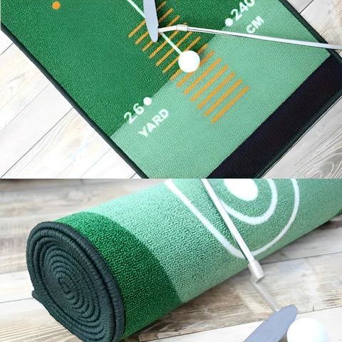 50X300CM Golf Putting Green Mat Indoor Equipment For Home Office Mini Training Practice Durable Hitting Garden Aid For Outdoor