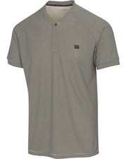 Three Sixty Six Collarless Golf Shirts - Men’s Casual Dry Fit Short Sleeve Polo, Lightweight and Breathable Gym Sports Fitness