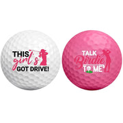 Funny Golf Ball Gift Set Includes 2 Pcs Funny Golf Balls for Man Woman Golfers Golf Lover