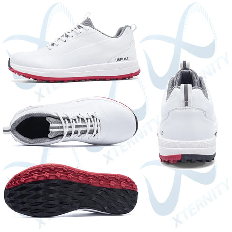 2025 Comfortable Golf Shoes Men Big Size 39-48 Professional Golf Spikeless Sneakers Non-Slip Waterproof Golfer Walking Footwear
