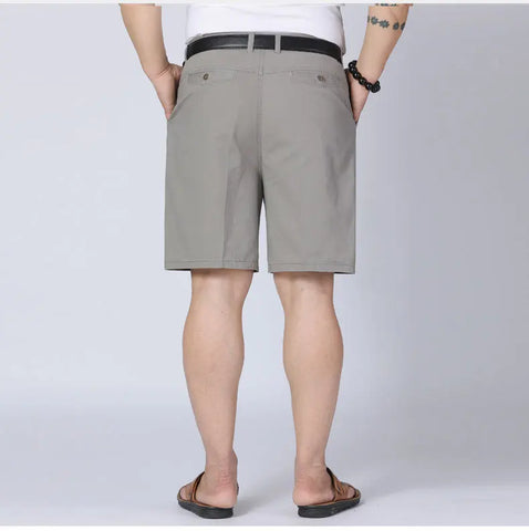 Men Golf Shorts Classic Versatile Daily Casual Solid Refreshing Breathable Bottoms Comfortable Leisure Sportswear Summer