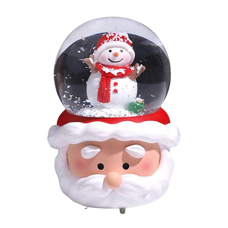 Christmas LED Musical Snow Globe Ornament