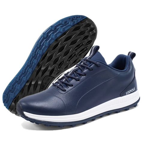 2025 Comfortable Golf Shoes Men Big Size 39-48 Professional Golf Spikeless Sneakers Non-Slip Waterproof Golfer Walking Footwear