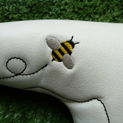 bee golf headcover, nice way to protect you putter with style