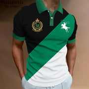 Golf Outfit Simple Polo Shirts for Men Summer Lapel Polo Shirt Business Casual Men's Short Sleeve Tee T-Shirt Men New Golf Tops