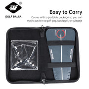 Portable acrylic golf practice tutor putting mirror training tools for beginners children adults golf training assistant Golf Pu