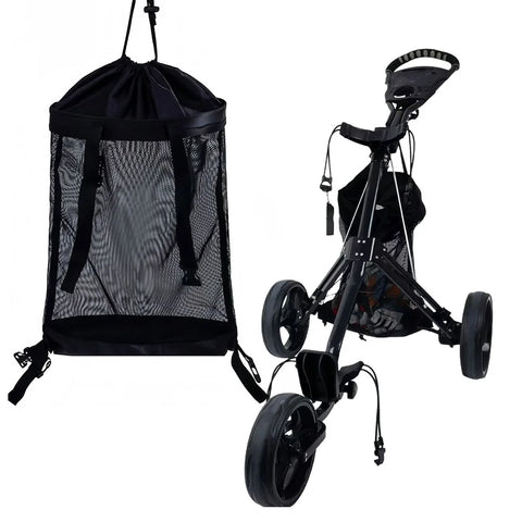 Golf Trolley Bag Golf Cart Accessories Mesh Bag Golf Push Cart Storage Bag Cross-border For Golf Cart Cart Storage Bag 48x40cm
