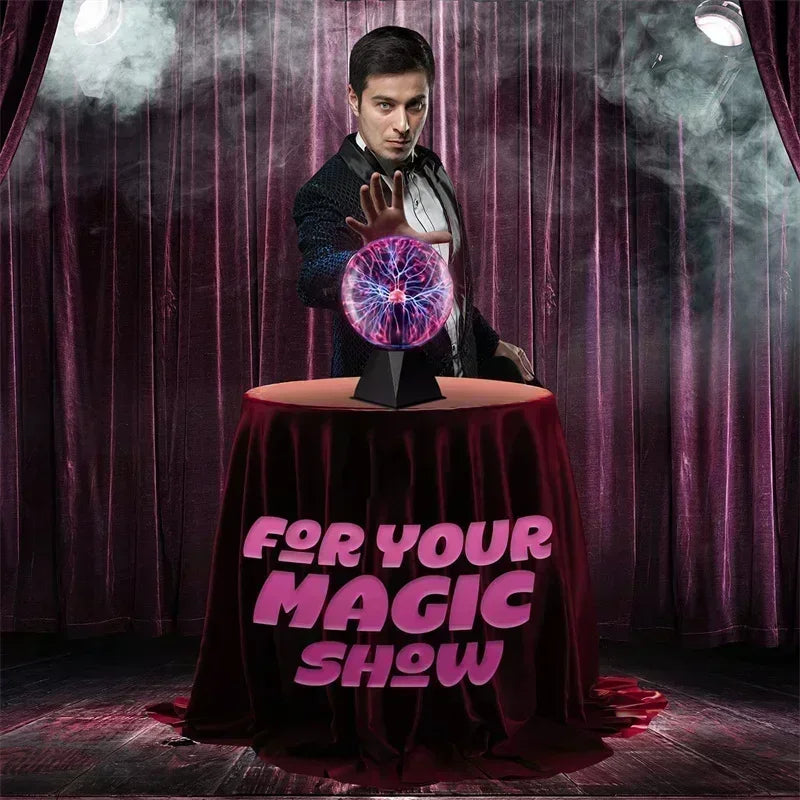 Sound-Controlled Plasma Ball LED Night Light