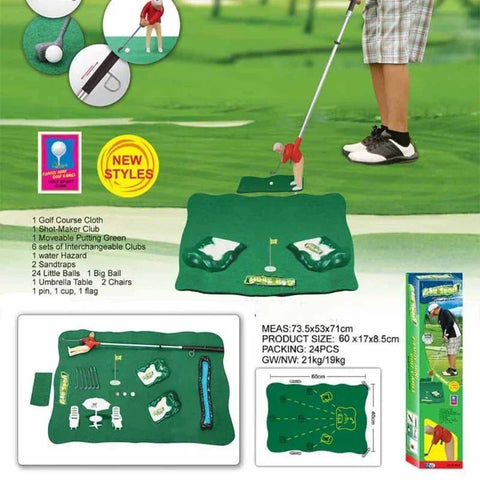 Mini Golf Professional Practice Set, Golf Ball Sport Set, Children's Toy, Club Practice Ball, Sports Training, Indoor Games