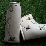 bee golf headcover, nice way to protect you putter with style