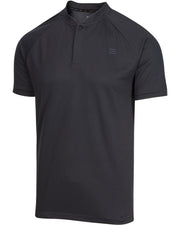 Three Sixty Six Collarless Golf Shirts - Men’s Casual Dry Fit Short Sleeve Polo, Lightweight and Breathable Gym Sports Fitness